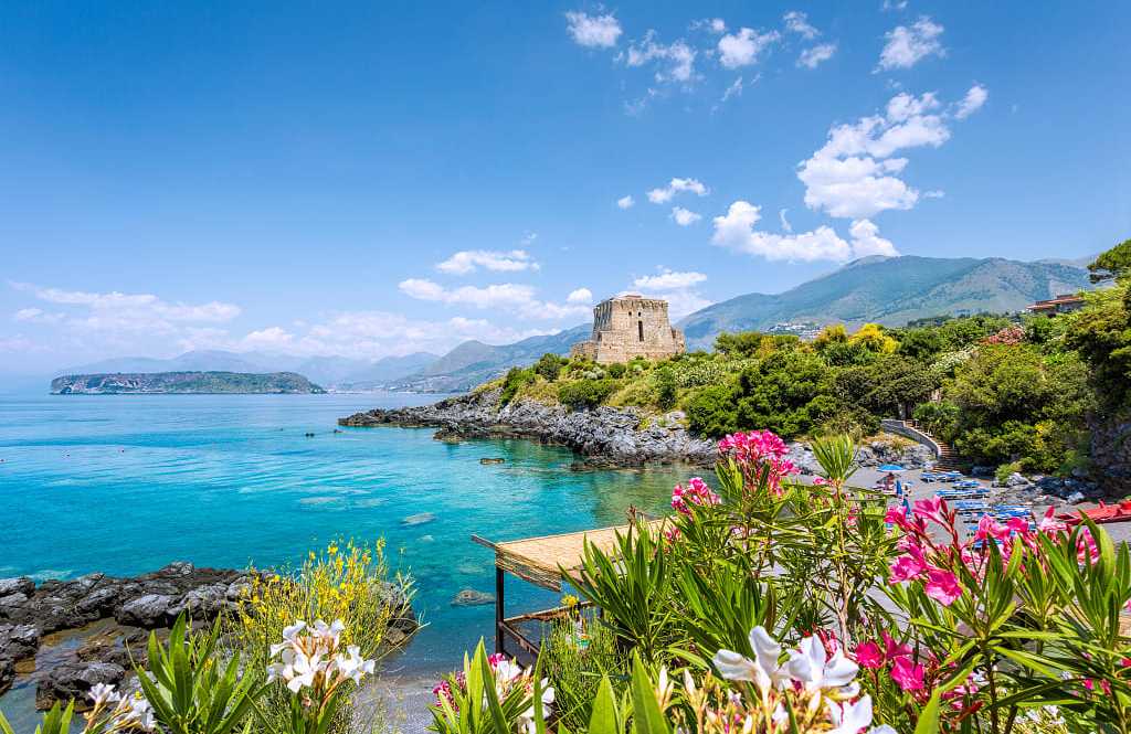 San Nicola Arcella in the Calabria region of Italy