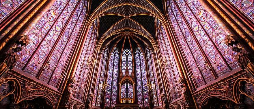 Sainte-Chapelle in Paris, France