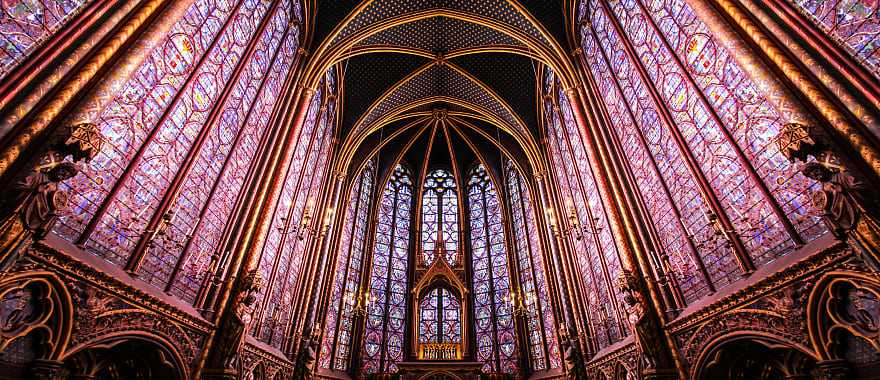 Sainte-Chapelle in Paris, France