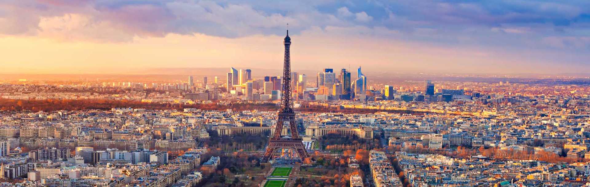 Eiffel tower in Paris, France