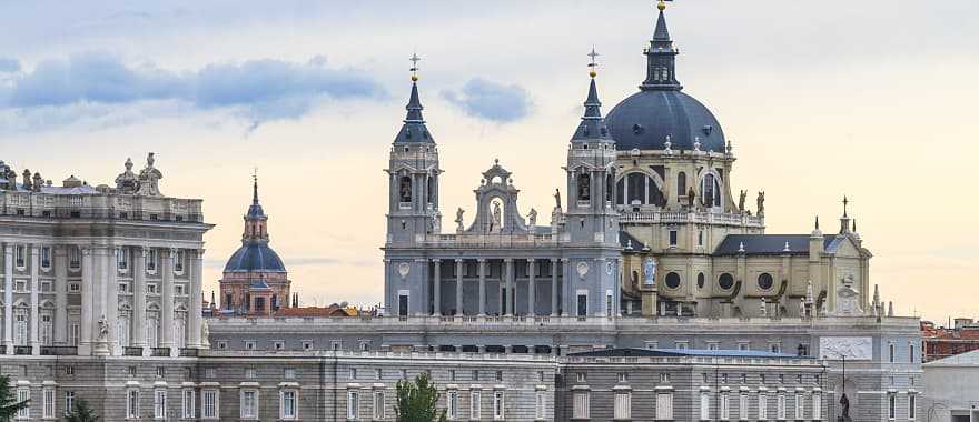 Majestic Almudena Cathedral, Madrid, Spain
