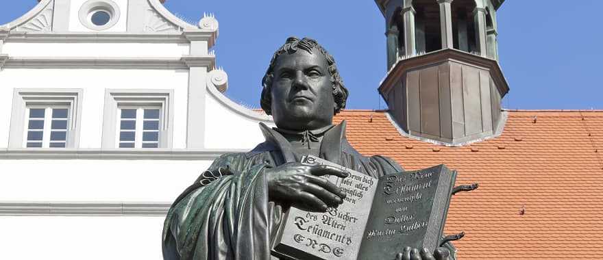 First Public Monument of Martin Luther, Wittenberg, Germany