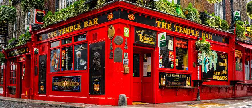 The Temple Bar in Dublin, Ireland