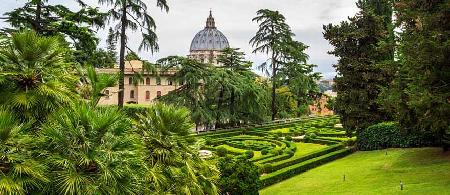 Vatican Gardens in Rome, Italy Vatican Gardens in Rome, Italy