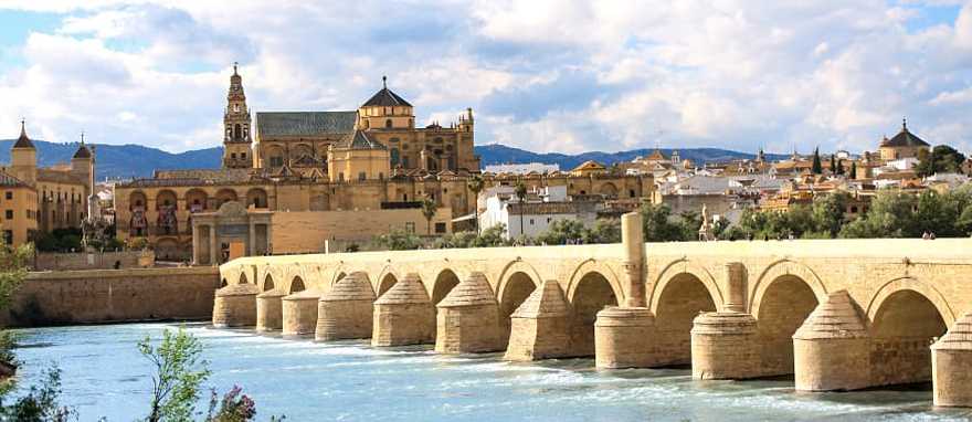 Roman bridge in Cordoba, Spain Roman bridge in Cordoba, Spain