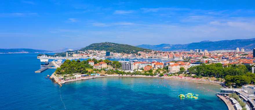Split Beach Bacvice, Croatia Split Beach Bacvice, Croatia