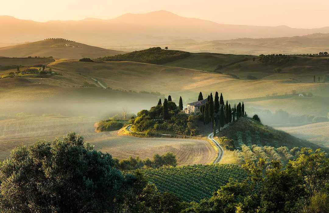 Val d'Orcia, Tuscany. Val d'Orcia, Tuscany.