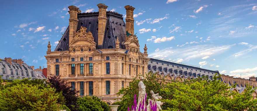 Tuileries Garden in Spring, Paris, France