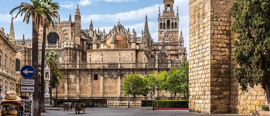 Seville cathedral in Spain 