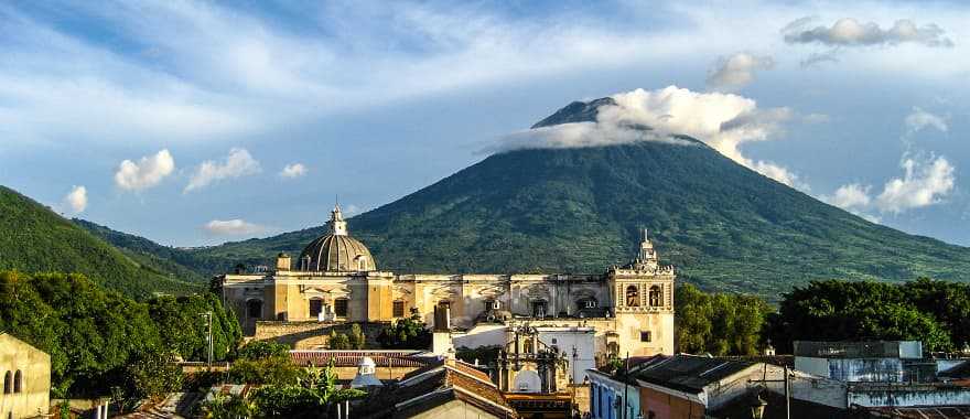 Antigua Guatemala at sunrise