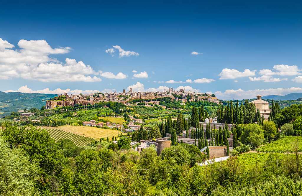 Orvieto in Umbria, Italy Orvieto in Umbria, Italy
