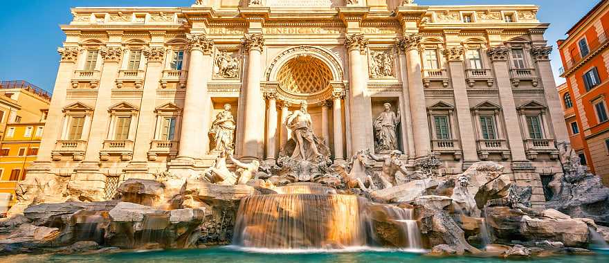 Trevi Fountain in Rome, Italy