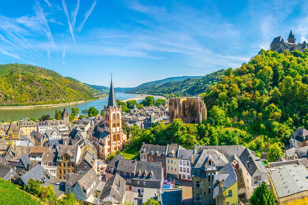 Bacharach in the Rhine Valley, Germany