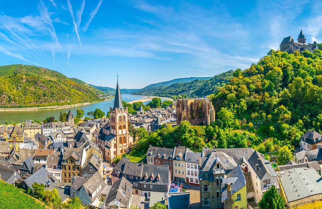 Bacharach in the Rhine Valley, Germany Bacharach in the Rhine Valley, Germany