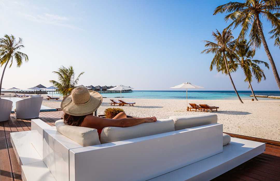 Luxury resort in The Maldives. Luxury resort in The Maldives.