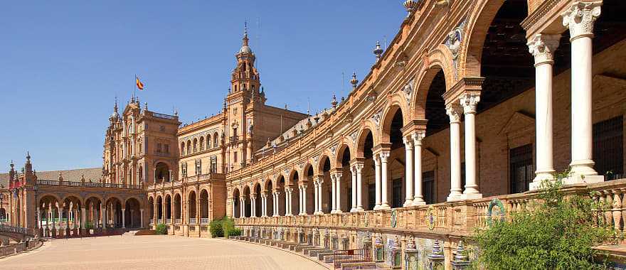 Spanish Palace in Seville, Spain