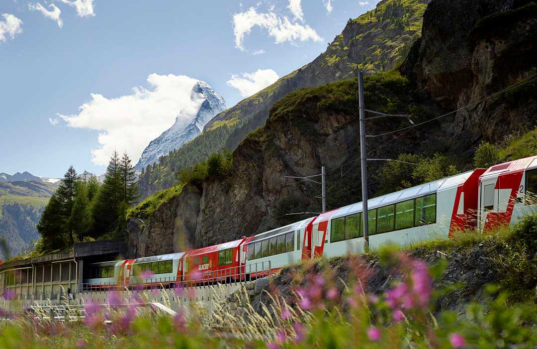 Glacier Express in Switerland