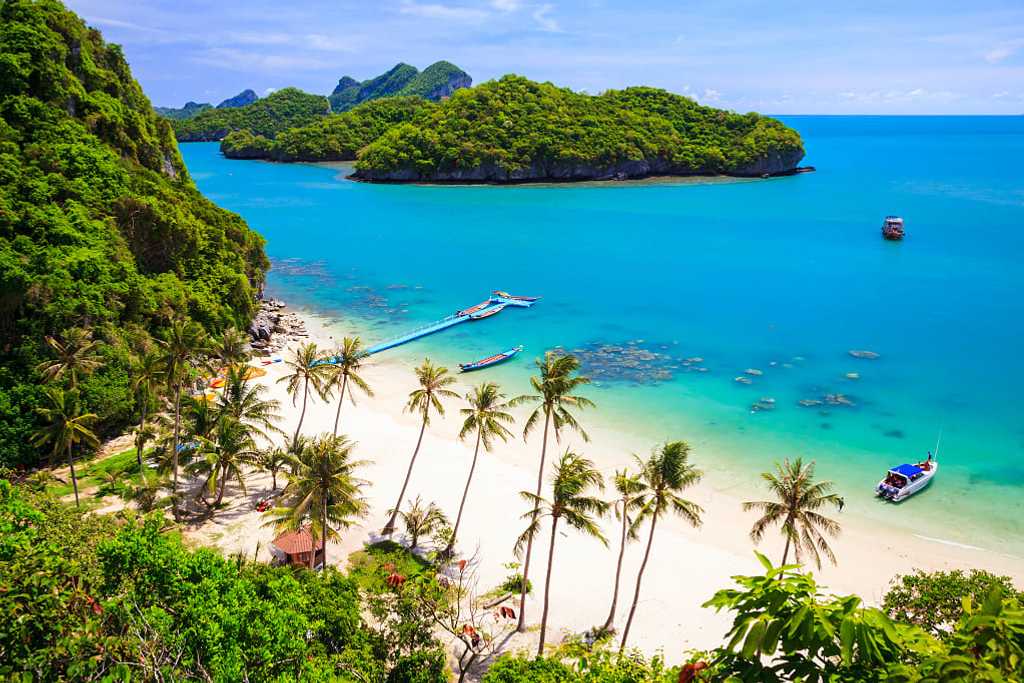 Ang Thong National Marine Park near Koh Samui, Thailand