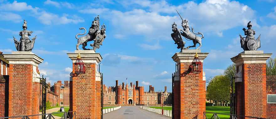 Hampton Court Palace in London, England