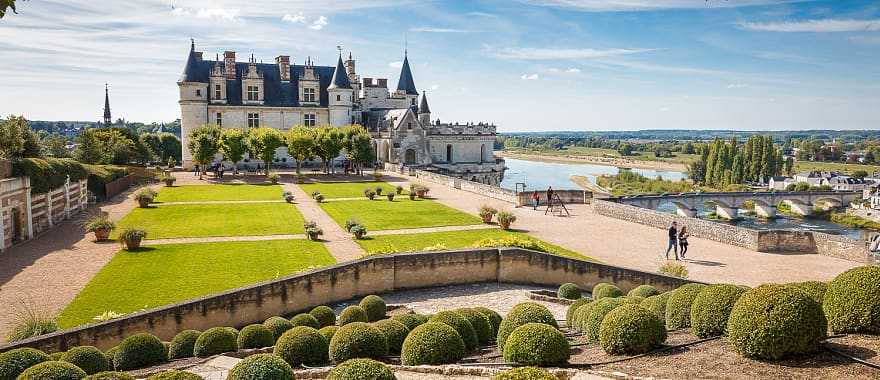 Amboise Chateau in the Loire Valley, France.  Photo courtesy of ADT Touraine / David Darrault