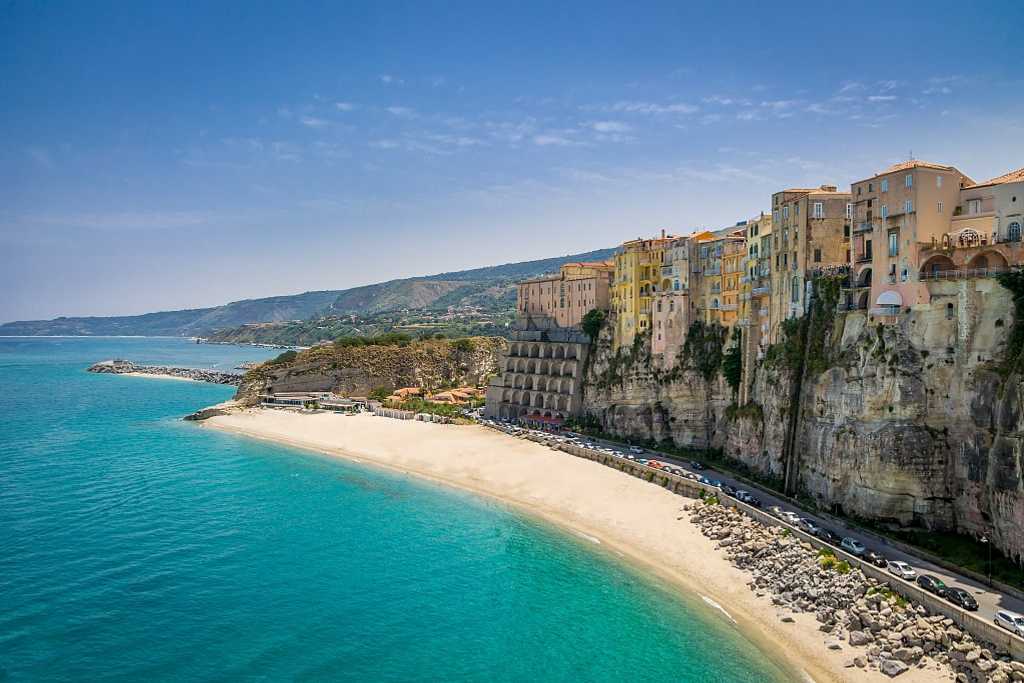 Tropea Beach in Calabria, Italy
