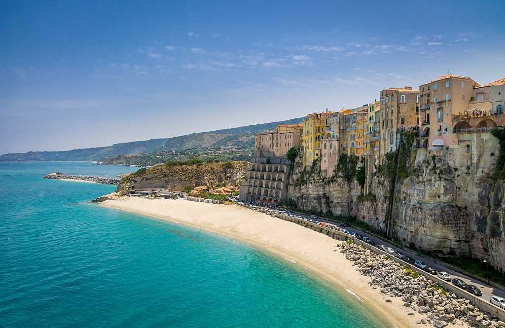 Tropea Beach in Calabria, Italy Tropea Beach in Calabria, Italy