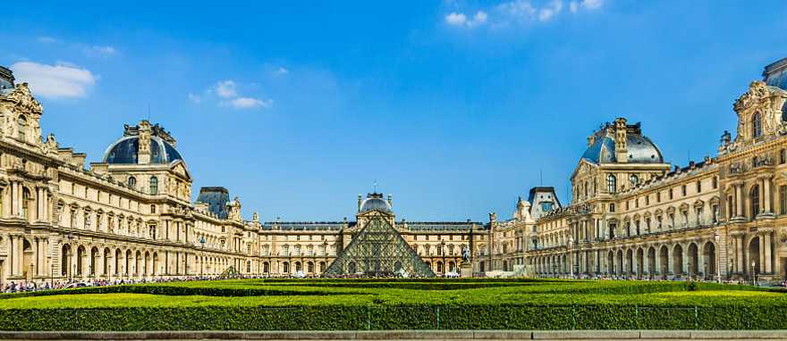 Louvre Museum in Paris, France