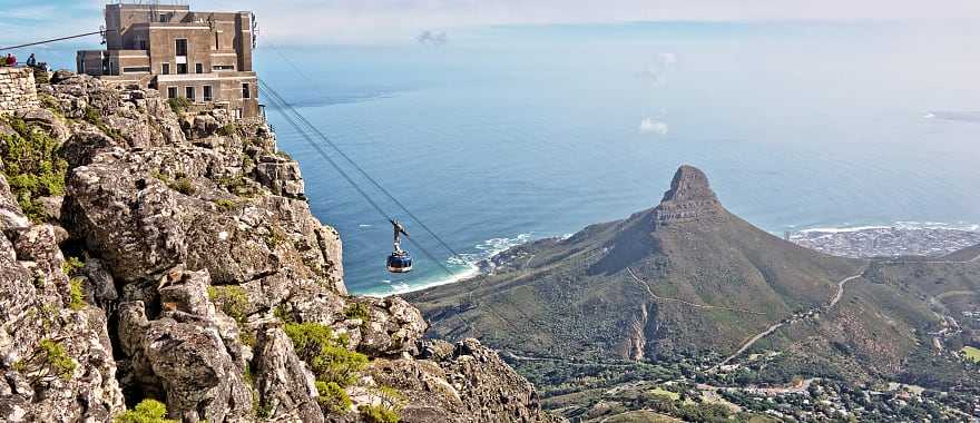 View of Cape Town from Table Mountain, South Africa