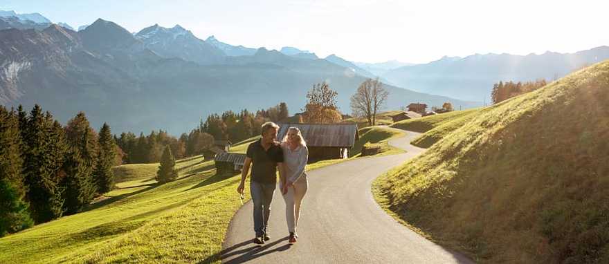 The stunning Swiss Alps surrounding Bern, Switzerland. The stunning Swiss Alps surrounding Bern, Switzerland.