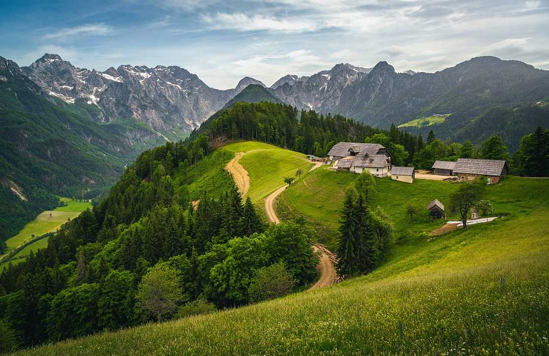 Logar Valley, Slovenia. Logar Valley, Slovenia.