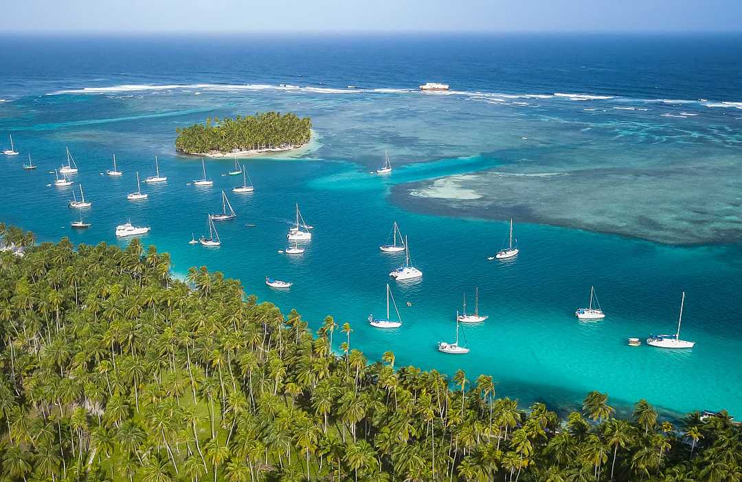 San Blas Island in Panama San Blas Island in Panama