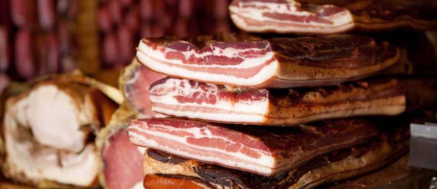 Salumi al Banco, Norcia, Umbria, Italy Salumi al Banco, Norcia, Umbria, Italy