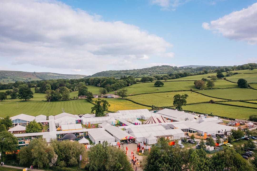 Hay Festival in Hay-on-Way, Wales.