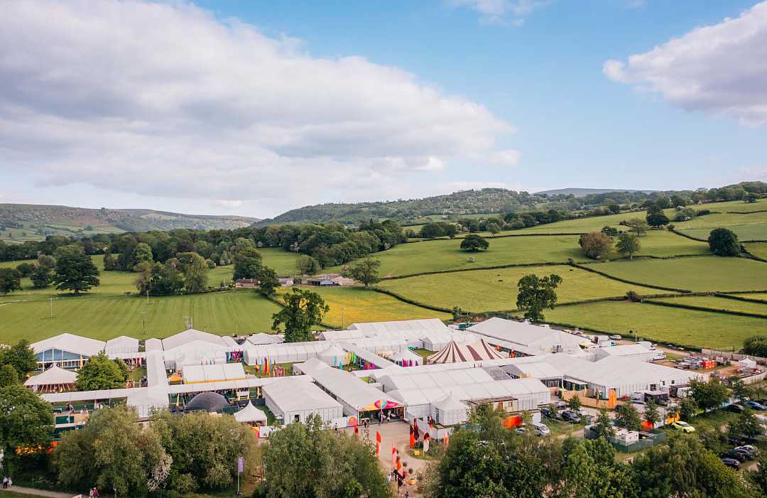Hay Festival in Hay-on-Way, Wales.
