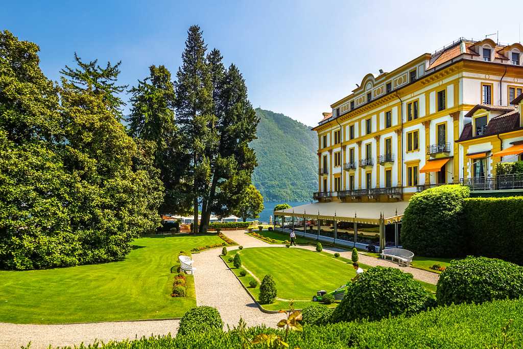 Villa d’Este, five star accommodations on Lake Como dating from the 16th century