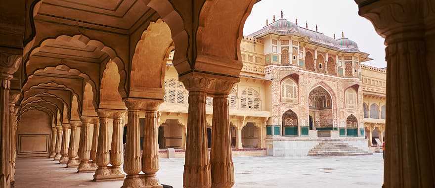 Amber Fort in Jaipur, Rajasthan, India