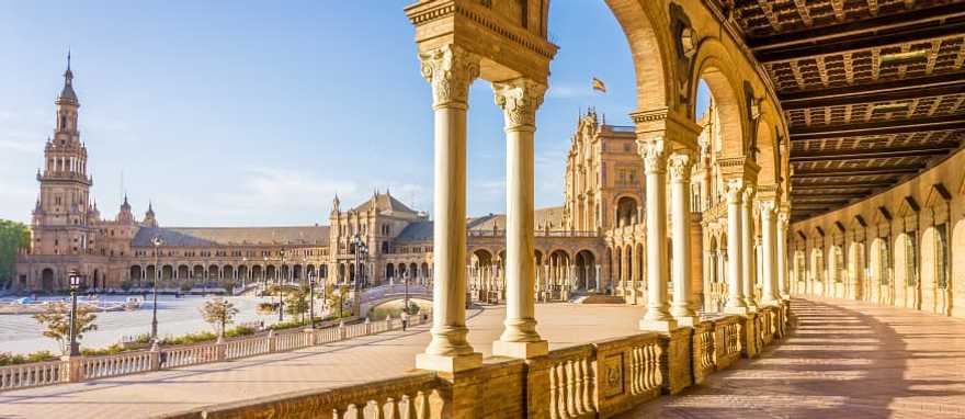 Plaza de Espana in Seville