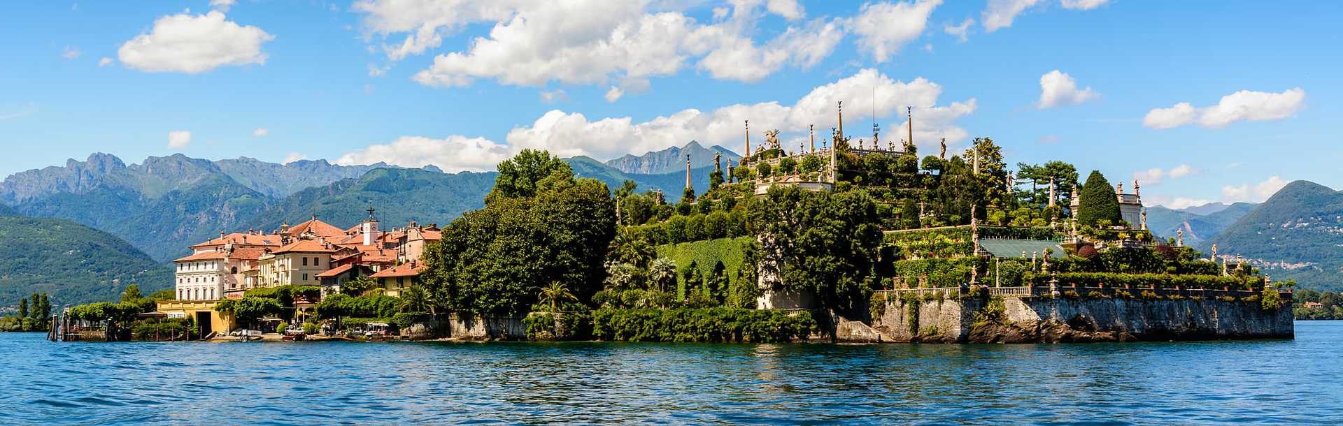 Isola Bella in the middle of Lake Maggiore, Italy.