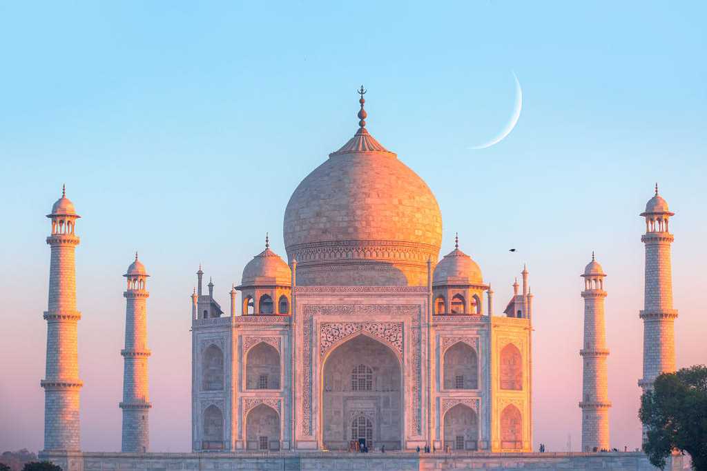 Taj Mahal in Agra, India