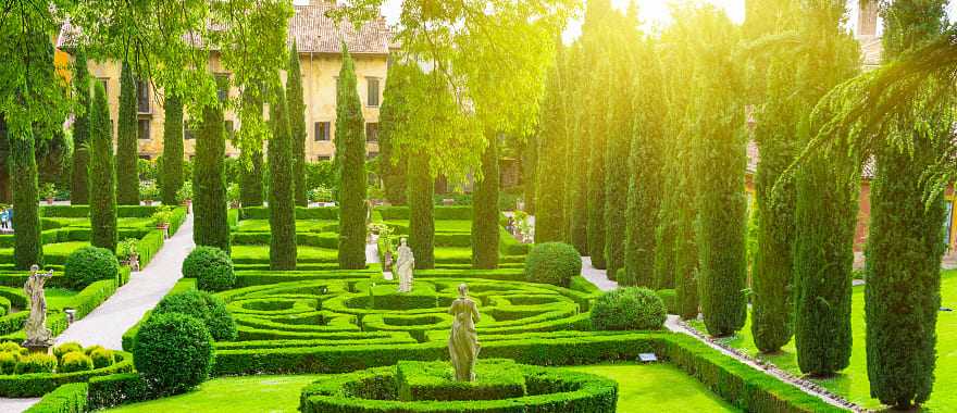 Giusti Garden in Verona, Italy