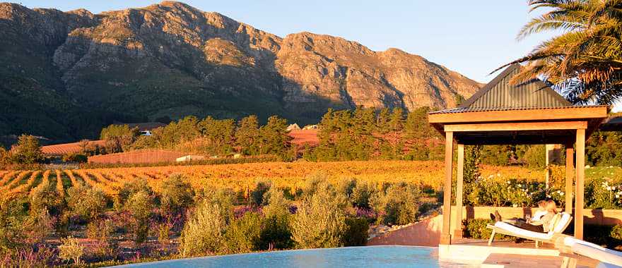 Cape Winelands in South Africa