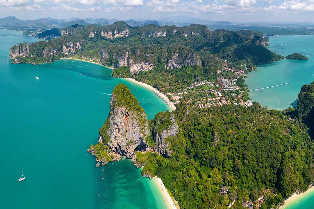 Phra Nang and Railay Beaches in Krabi, Thailand