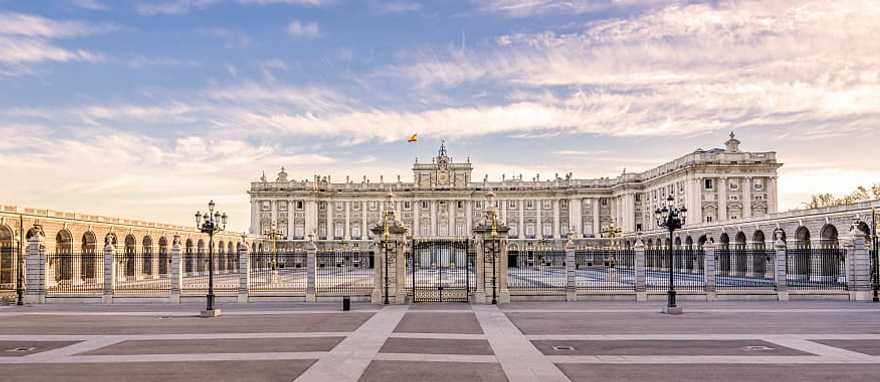 The Royal Palace in Madrid, Spain