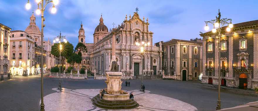 Piazza Pretoria in Palermo, Sicily, Italy