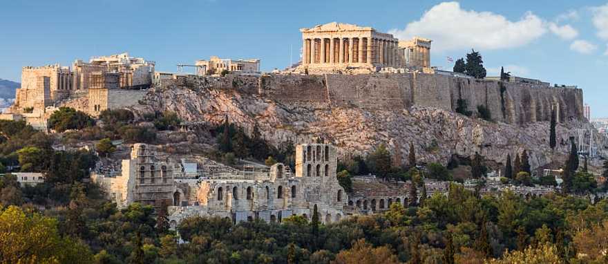 Beautiful view of the Acropolis, Athens, Greece Beautiful view of the Acropolis, Athens, Greece