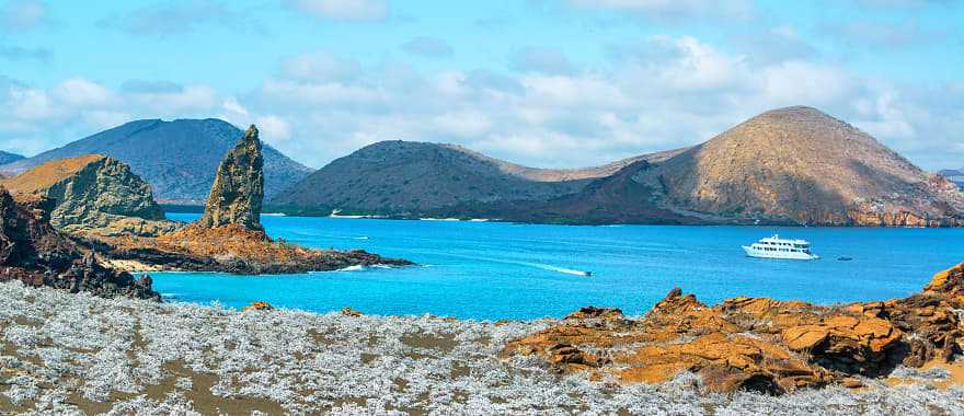 Galapagos Islands view in Ecuador