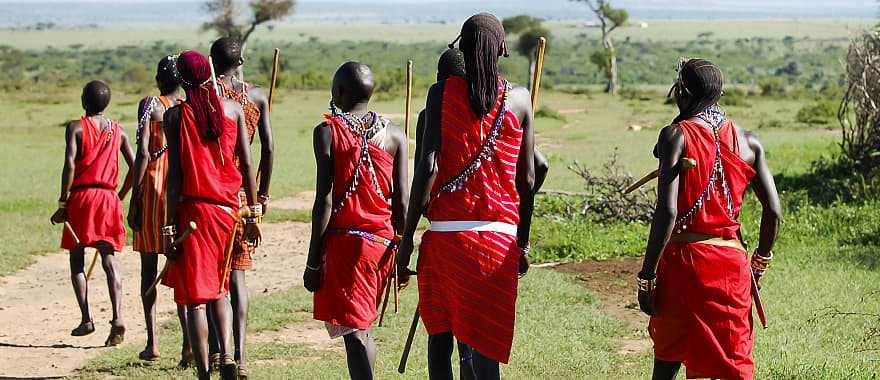 Masais in Kenya