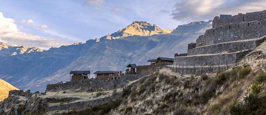 Pisac Inca ruins in Cusco, Peru