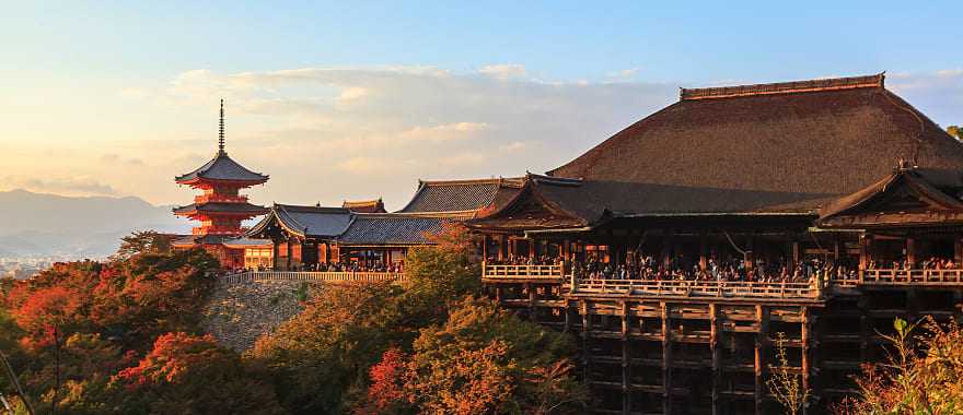 Kiyomizu Temple in Kyoto, Japan